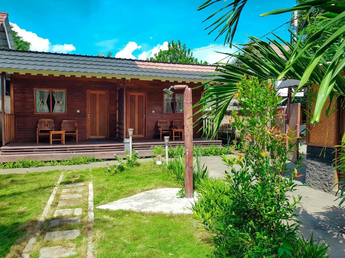 Leaf Coco Bungalow Gili Air Dış mekan fotoğraf