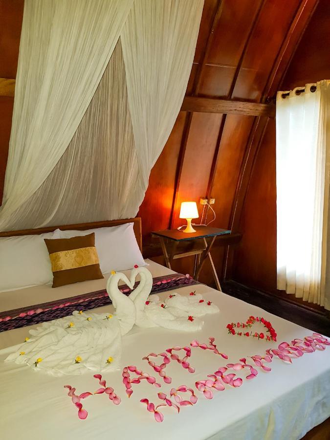 Leaf Coco Bungalow Gili Air Dış mekan fotoğraf