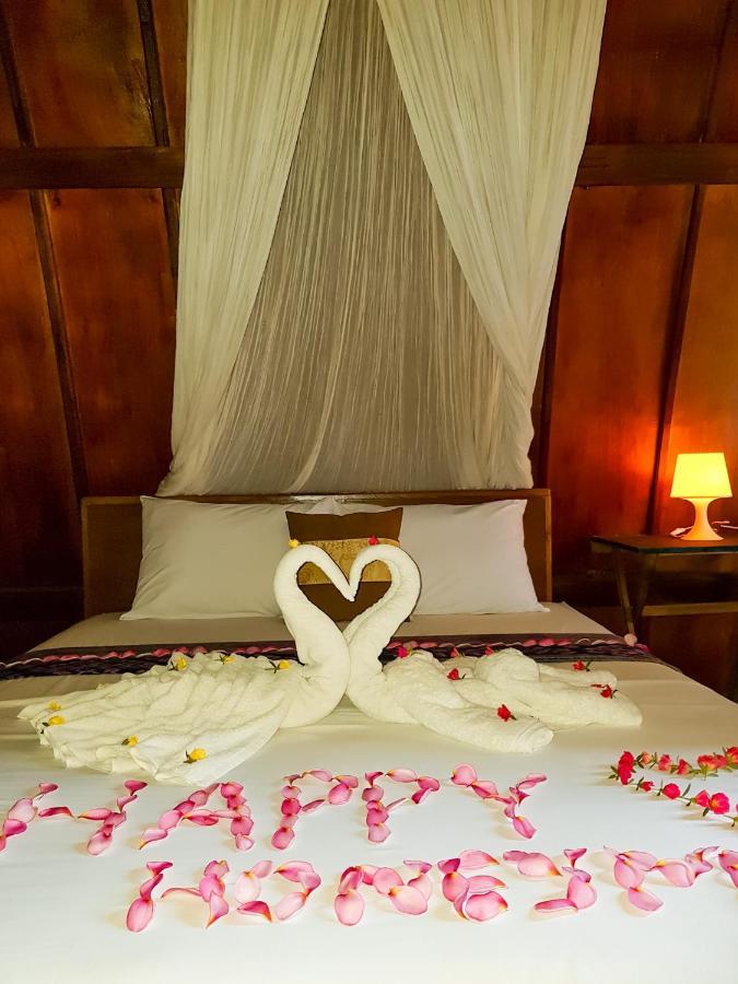 Leaf Coco Bungalow Gili Air Dış mekan fotoğraf